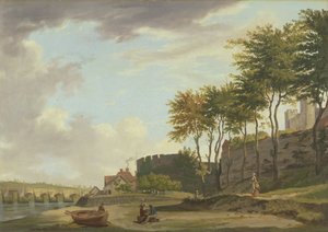 El Medway en Rochester de Francis Wheatley